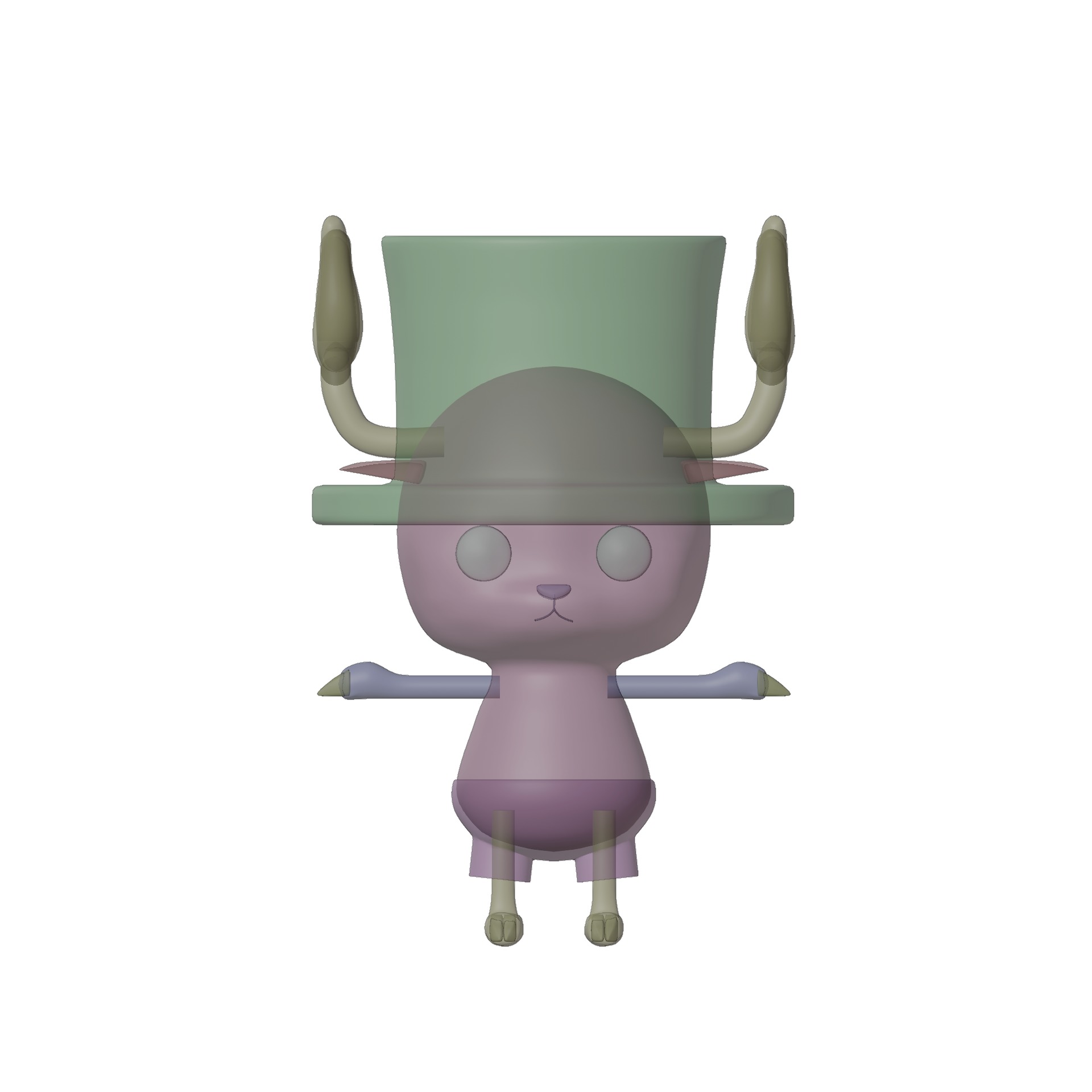 Tony Tony Chopper 3D model_7