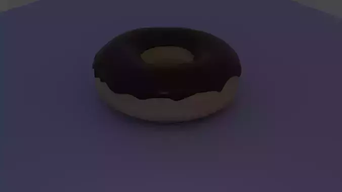 Donut chocolate