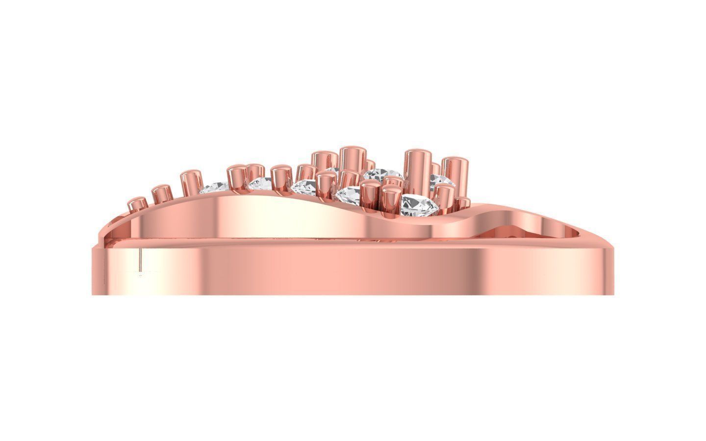 Women Earrings Pendants Sets 3dm STL OBJ FBX Renders Details 3D print model_5