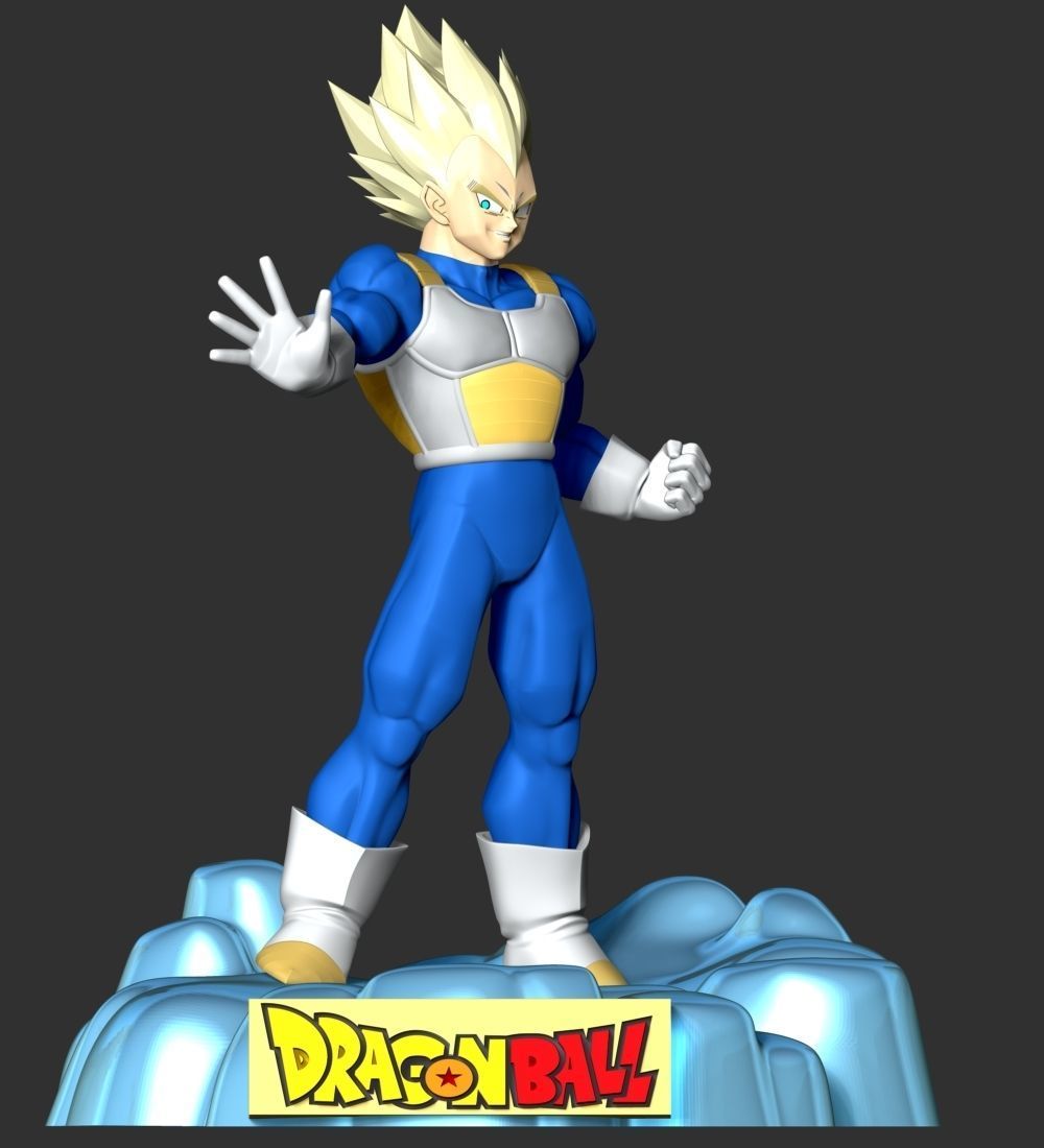  Vegeta SSJ - Dragon Ball 3D print model_13