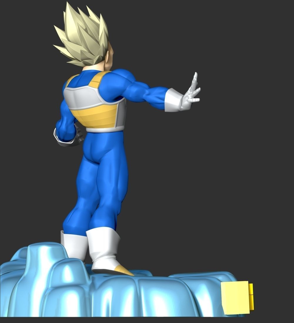  Vegeta SSJ - Dragon Ball 3D print model_16