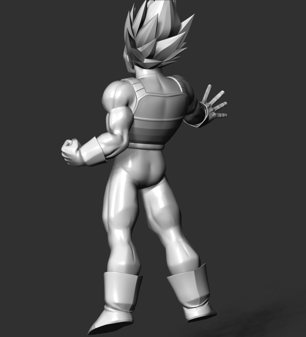  Vegeta SSJ - Dragon Ball 3D print model_22