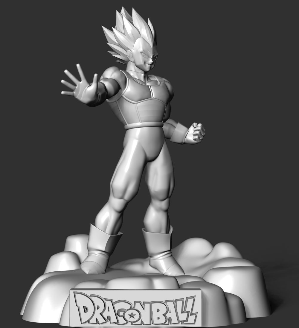  Vegeta SSJ - Dragon Ball 3D print model_17