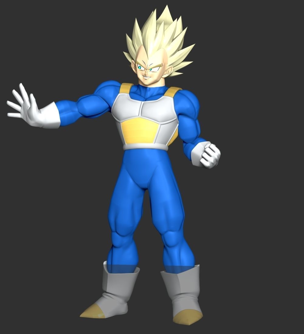  Vegeta SSJ - Dragon Ball 3D print model_9