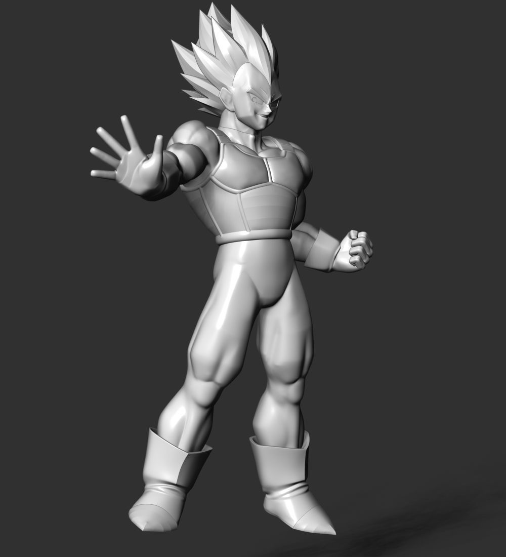 Vegeta SSJ - Dragon Ball 3D print model_19