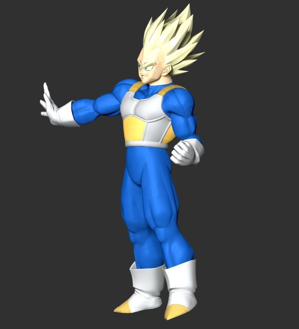  Vegeta SSJ - Dragon Ball 3D print model_10