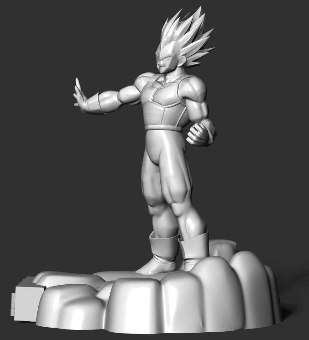  Vegeta SSJ - Dragon Ball 3D print model_18