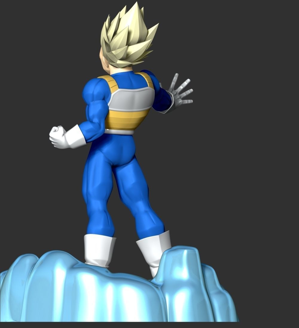  Vegeta SSJ - Dragon Ball 3D print model_14