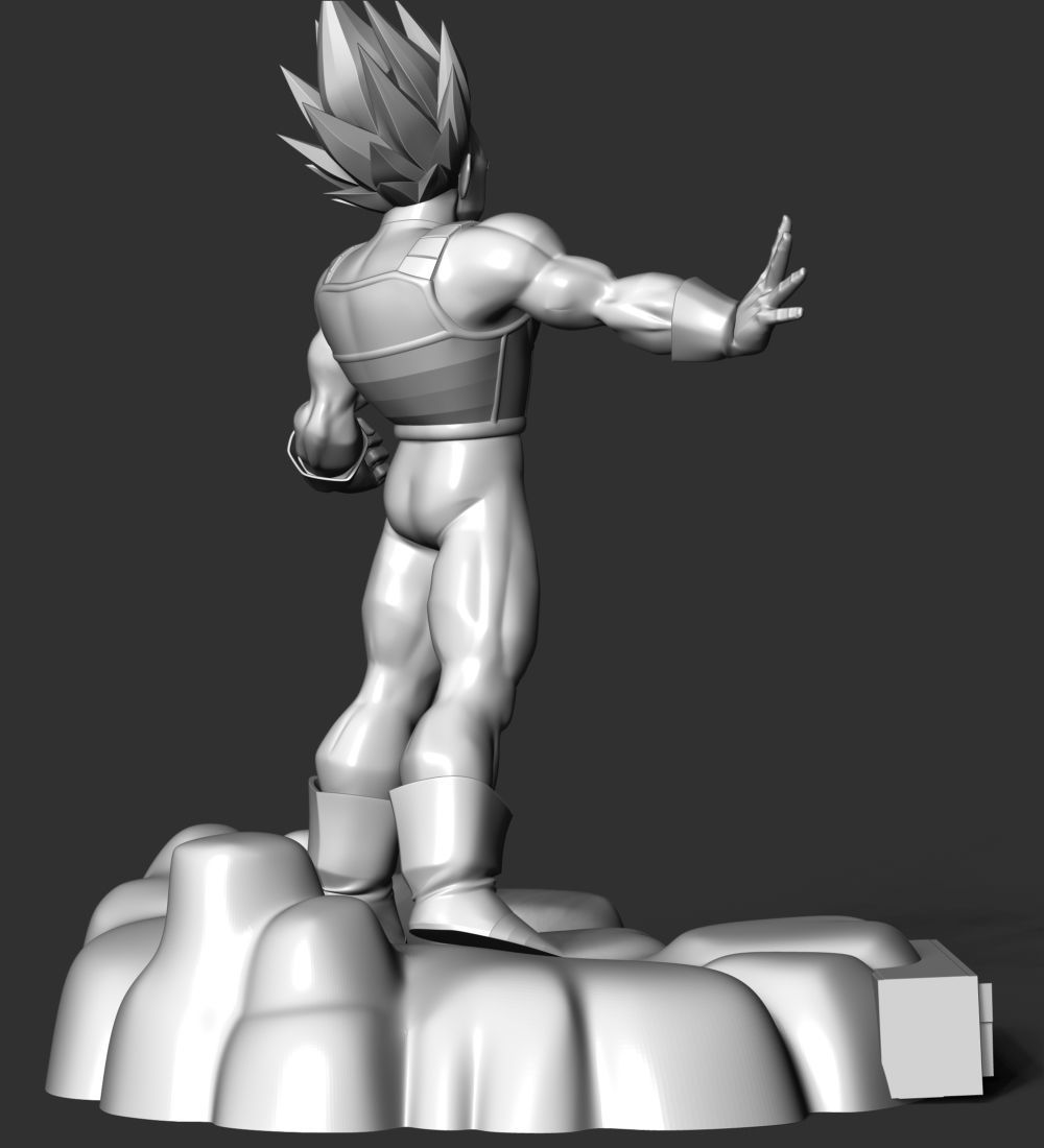  Vegeta SSJ - Dragon Ball 3D print model_20