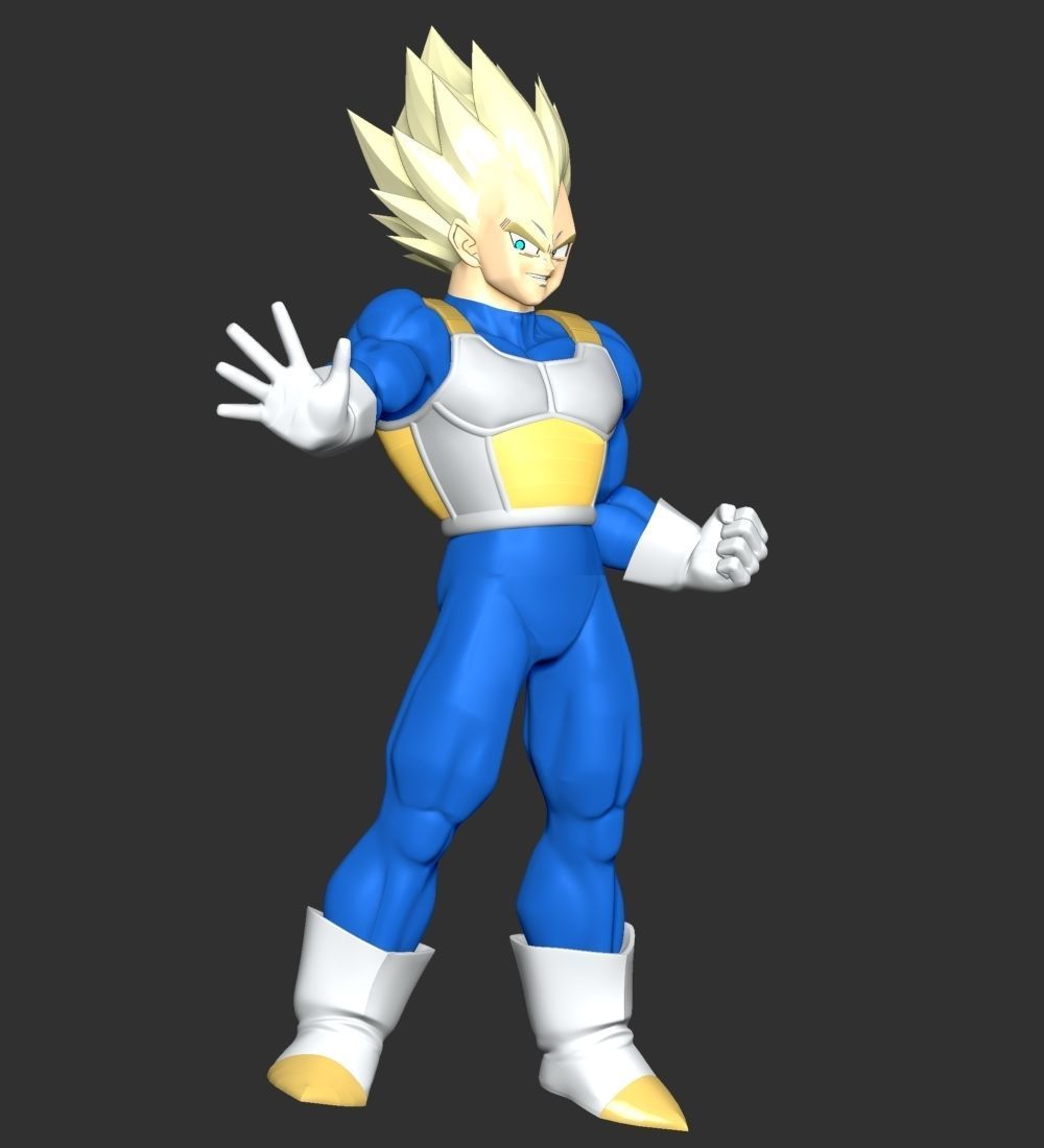  Vegeta SSJ - Dragon Ball 3D print model_15