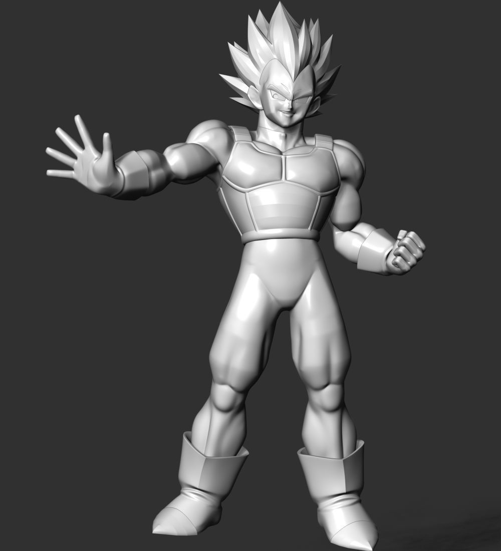  Vegeta SSJ - Dragon Ball 3D print model_21