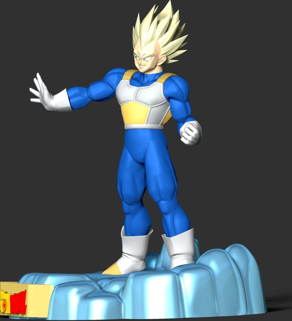  Vegeta SSJ - Dragon Ball 3D print model_12