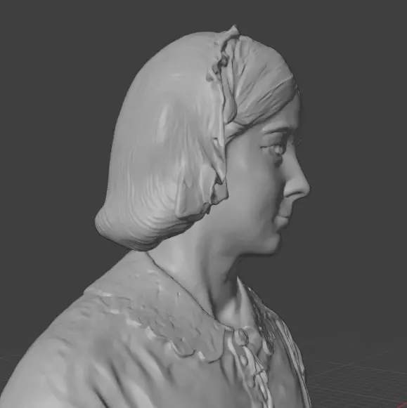 Florence Nightingale 3D print model_8