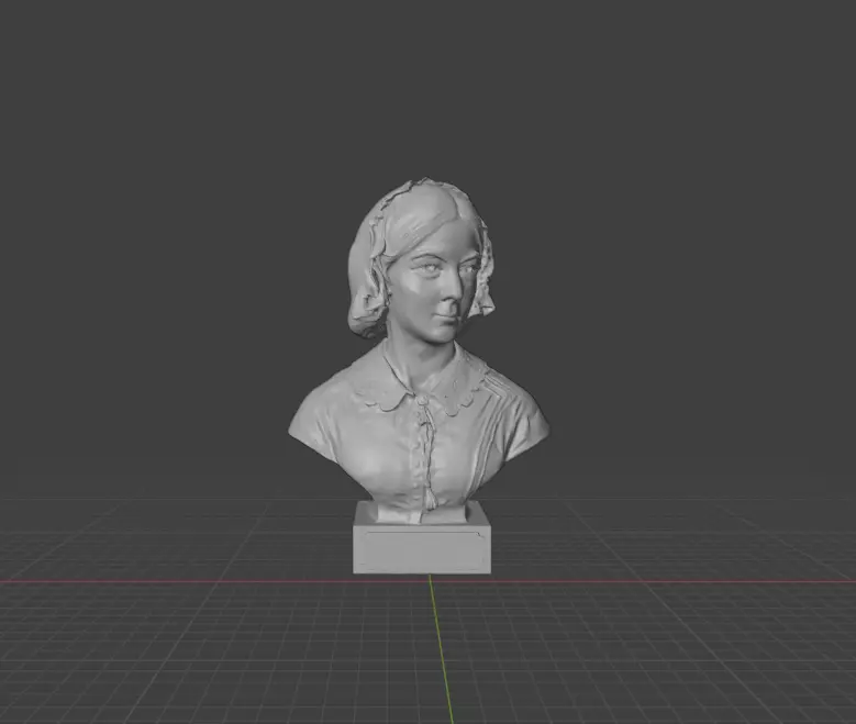 Florence Nightingale 3D print model_0