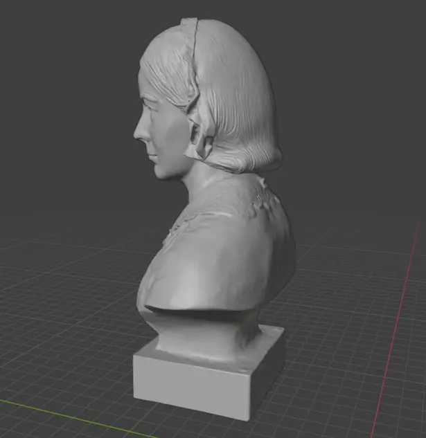 Florence Nightingale 3D print model_18