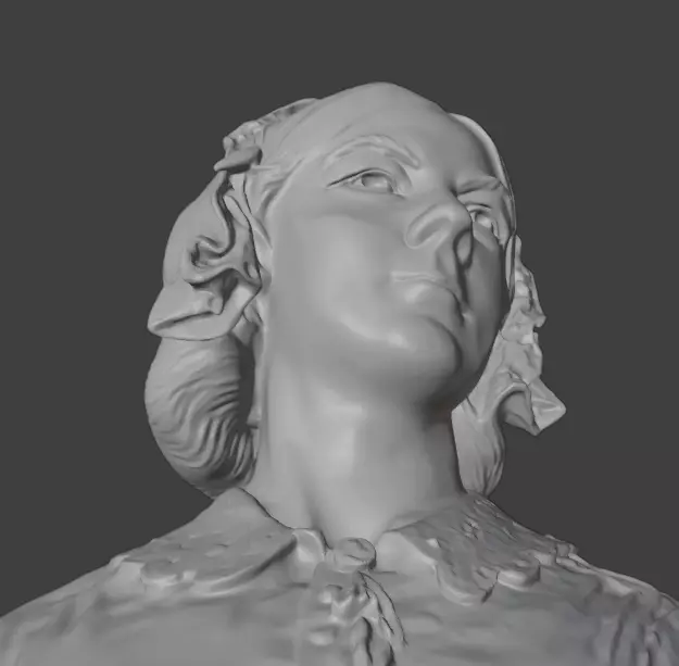 Florence Nightingale 3D print model_7