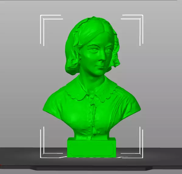 Florence Nightingale 3D print model_12
