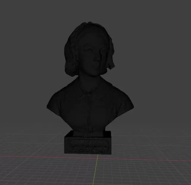 Florence Nightingale 3D print model_10