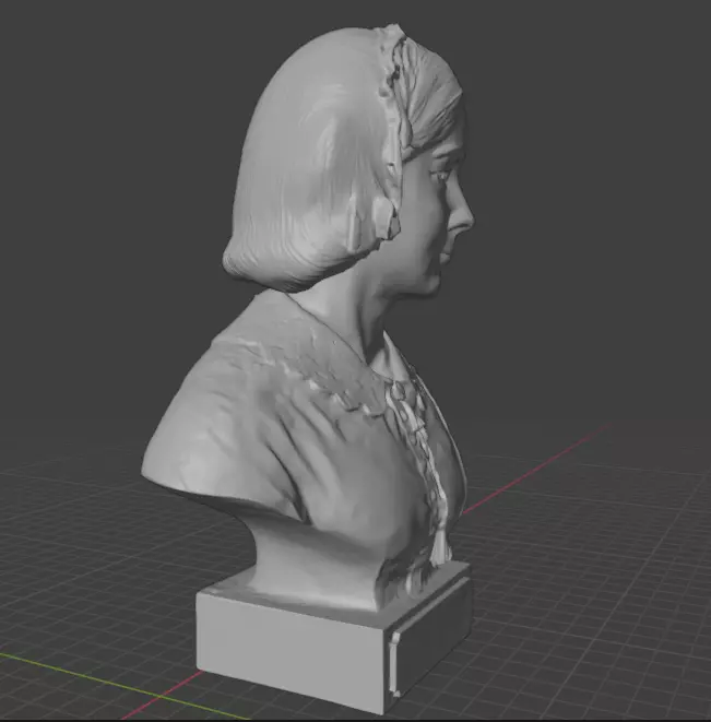 Florence Nightingale 3D print model_15