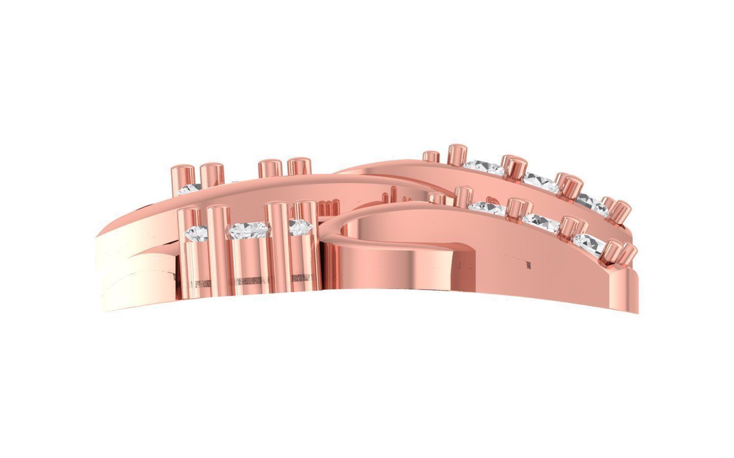 Women Earrings Pendants Sets 3dm STL OBJ FBX Renders Details 3D print model_1