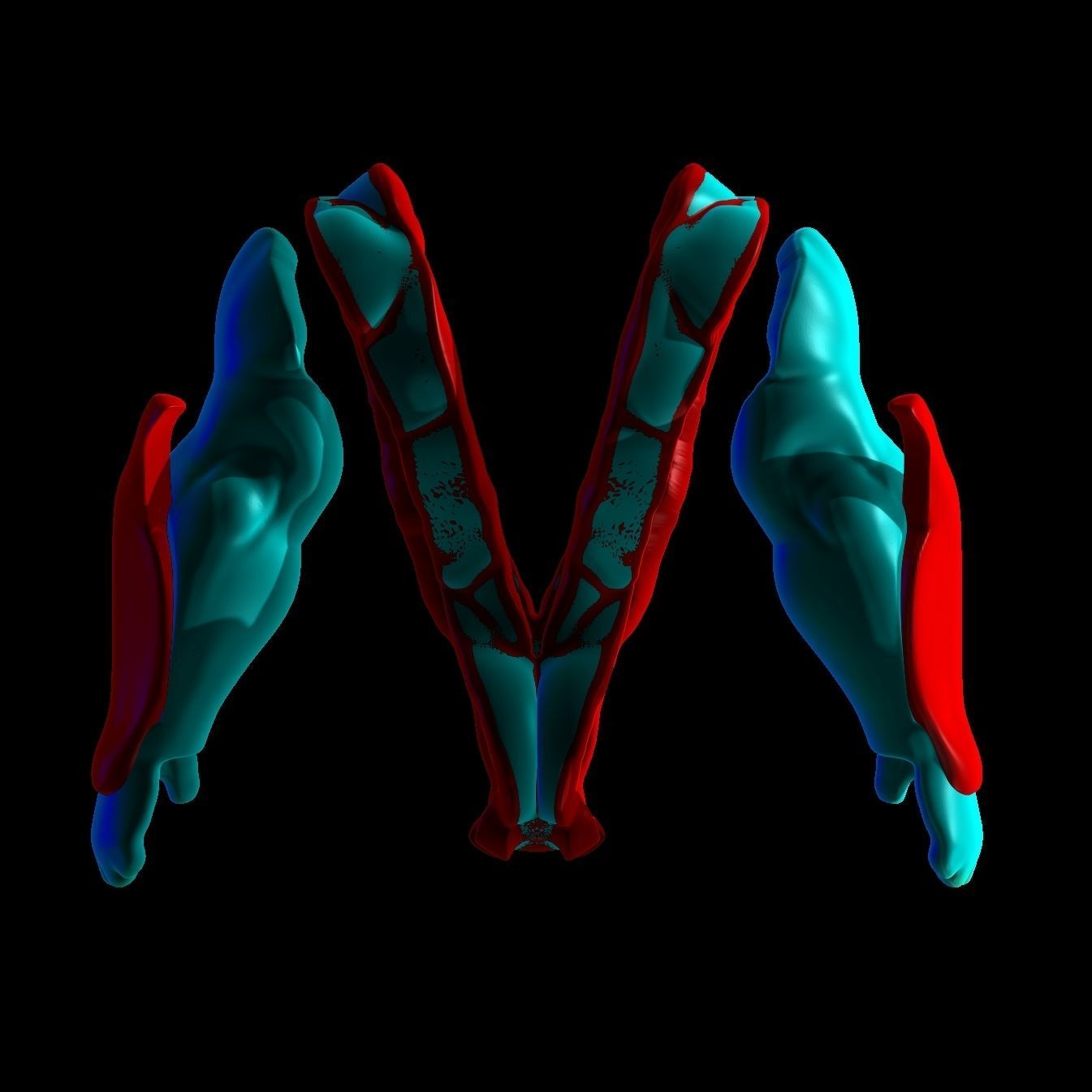 lowpoly accessories v arm Free low-poly 3D model_1