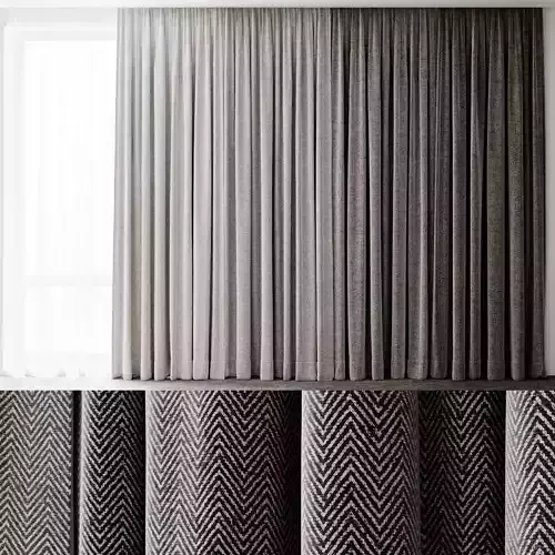 Curtains 6 herringbone
