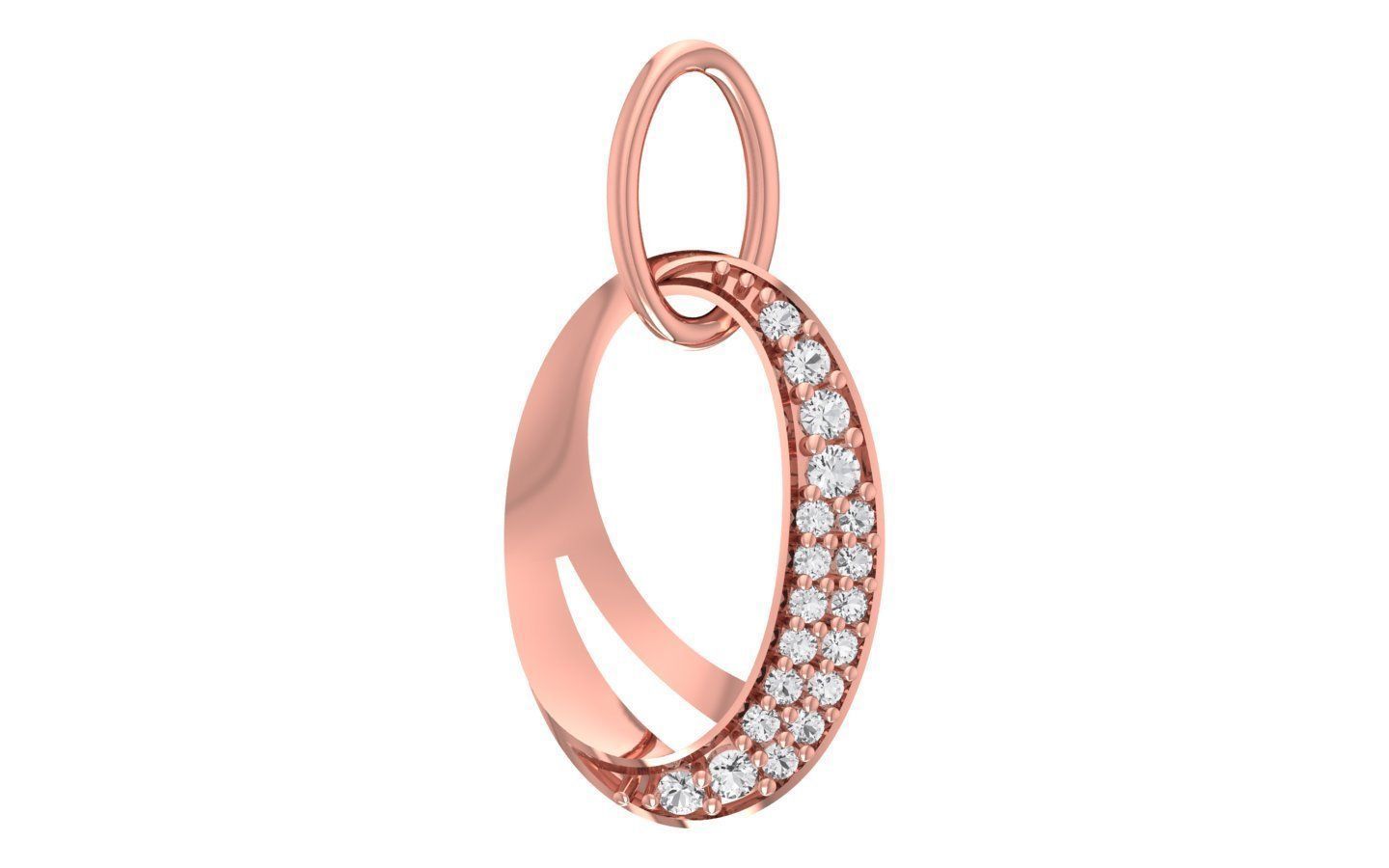 Women Earrings Pendants Sets 3dm STL OBJ FBX Renders Details 3D print model_2