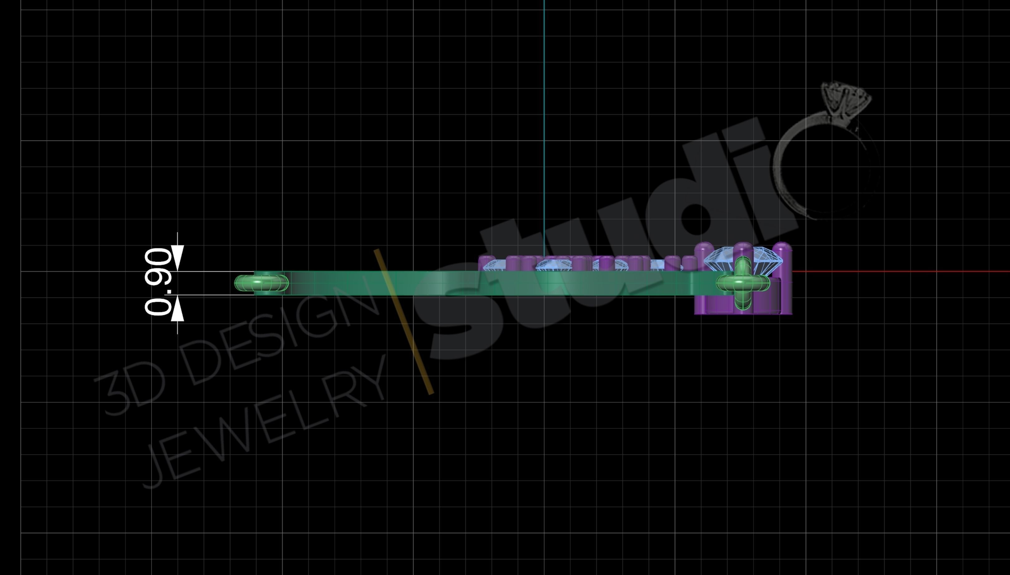 Wine glass 3d pendant model 3D print model_5