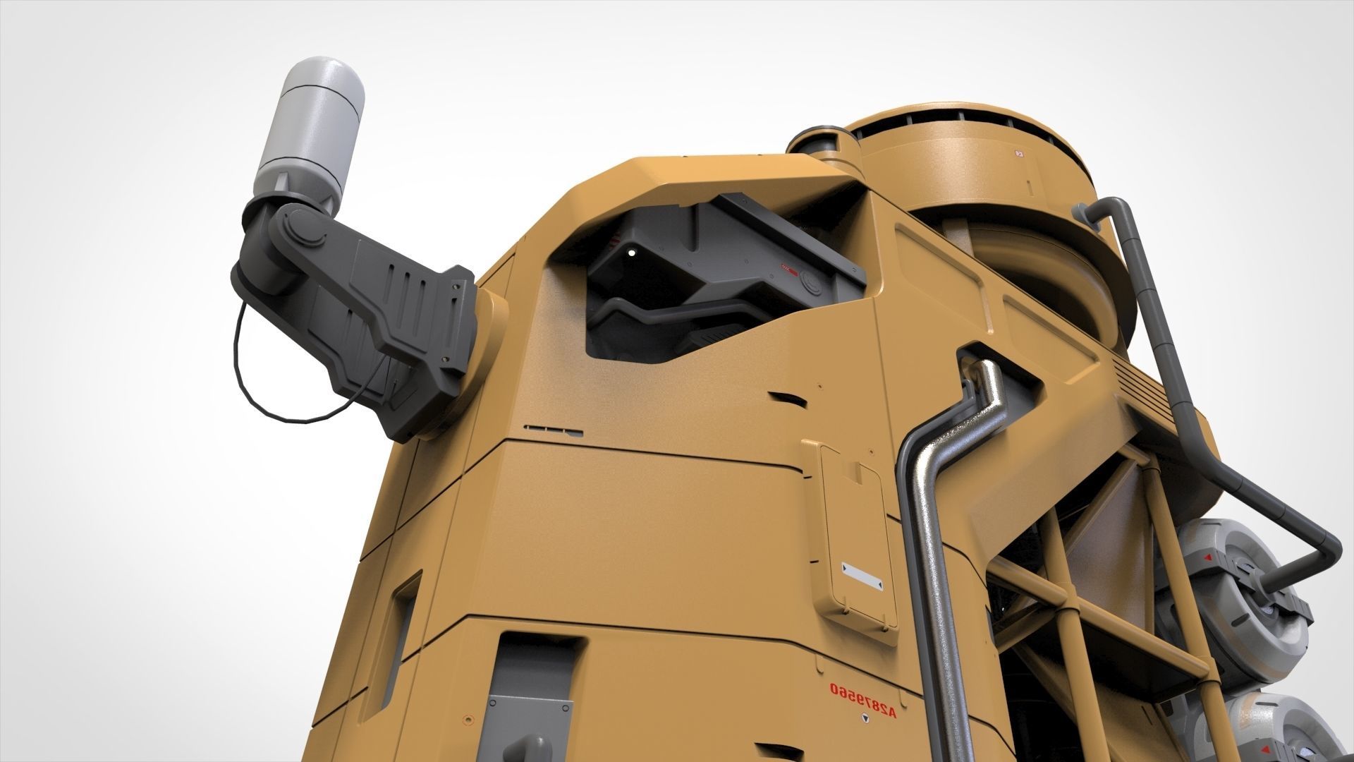 Sci Fi Modular Environment 18 3D model_10