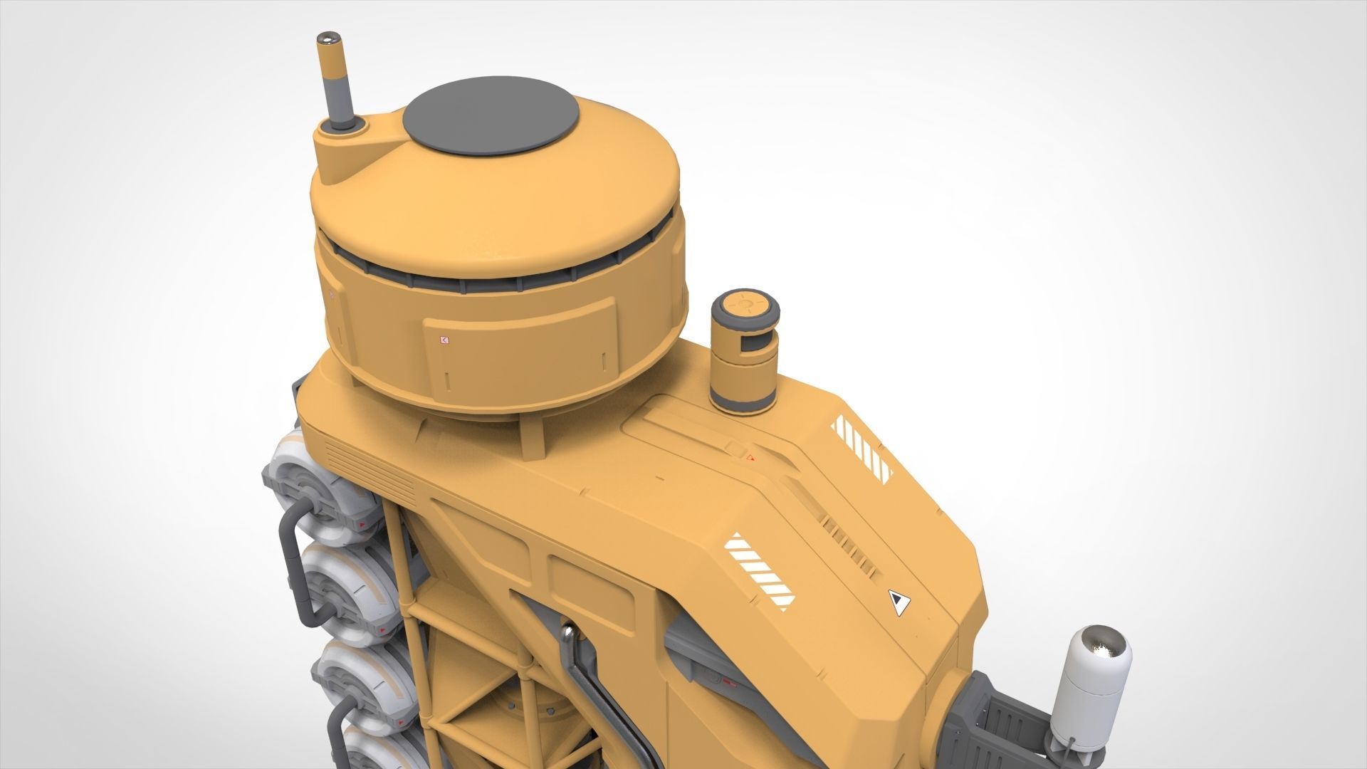 Sci Fi Modular Environment 18 3D model_8