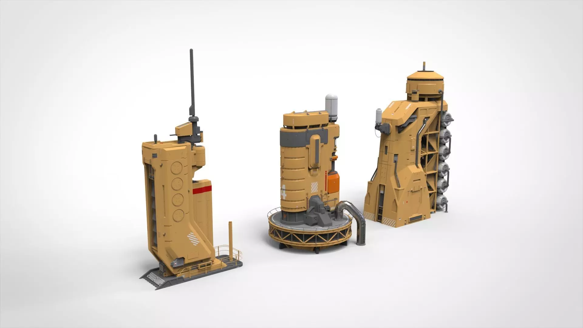 Sci Fi Modular Environment 18 3D model_0