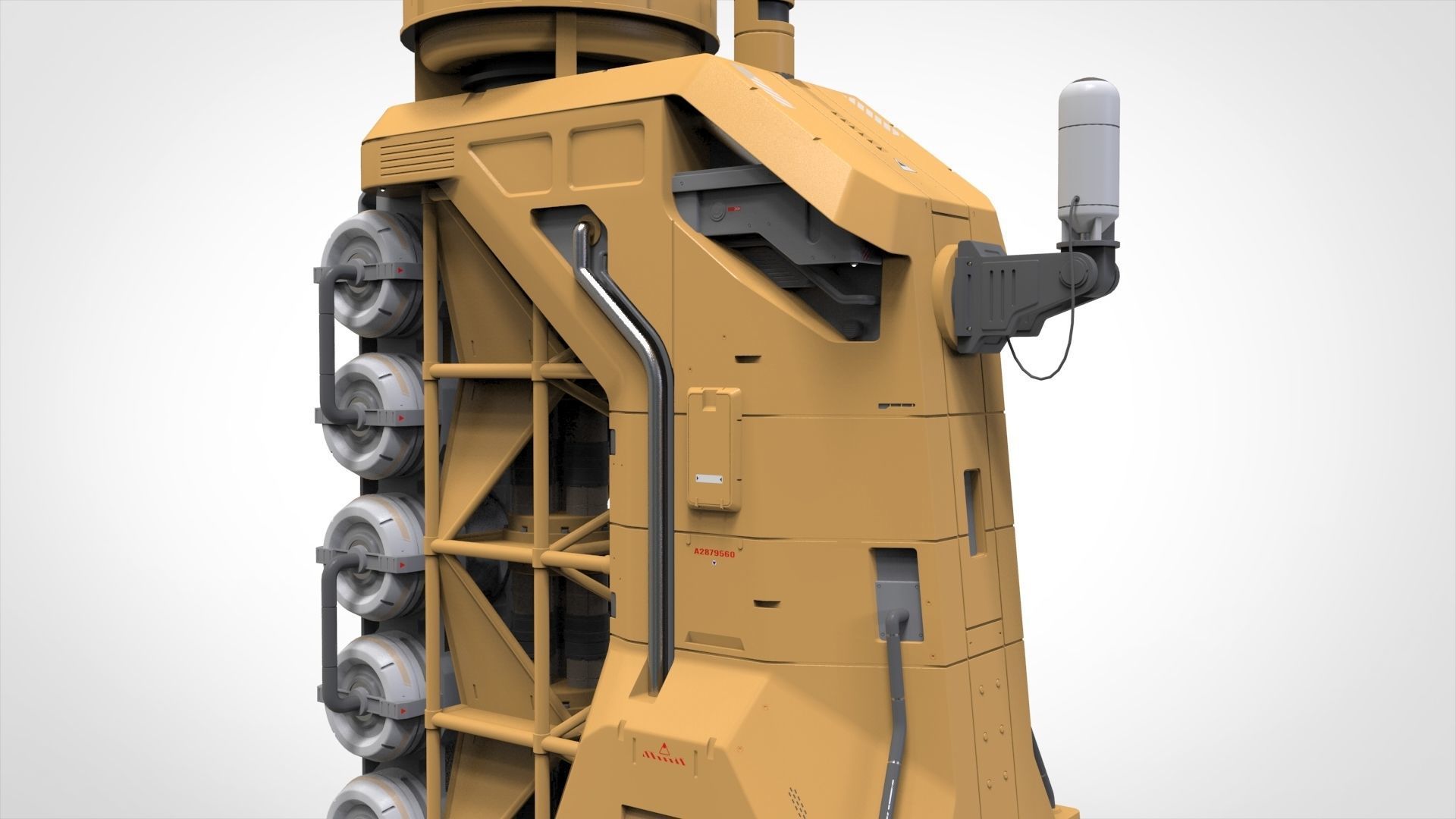 Sci Fi Modular Environment 18 3D model_7