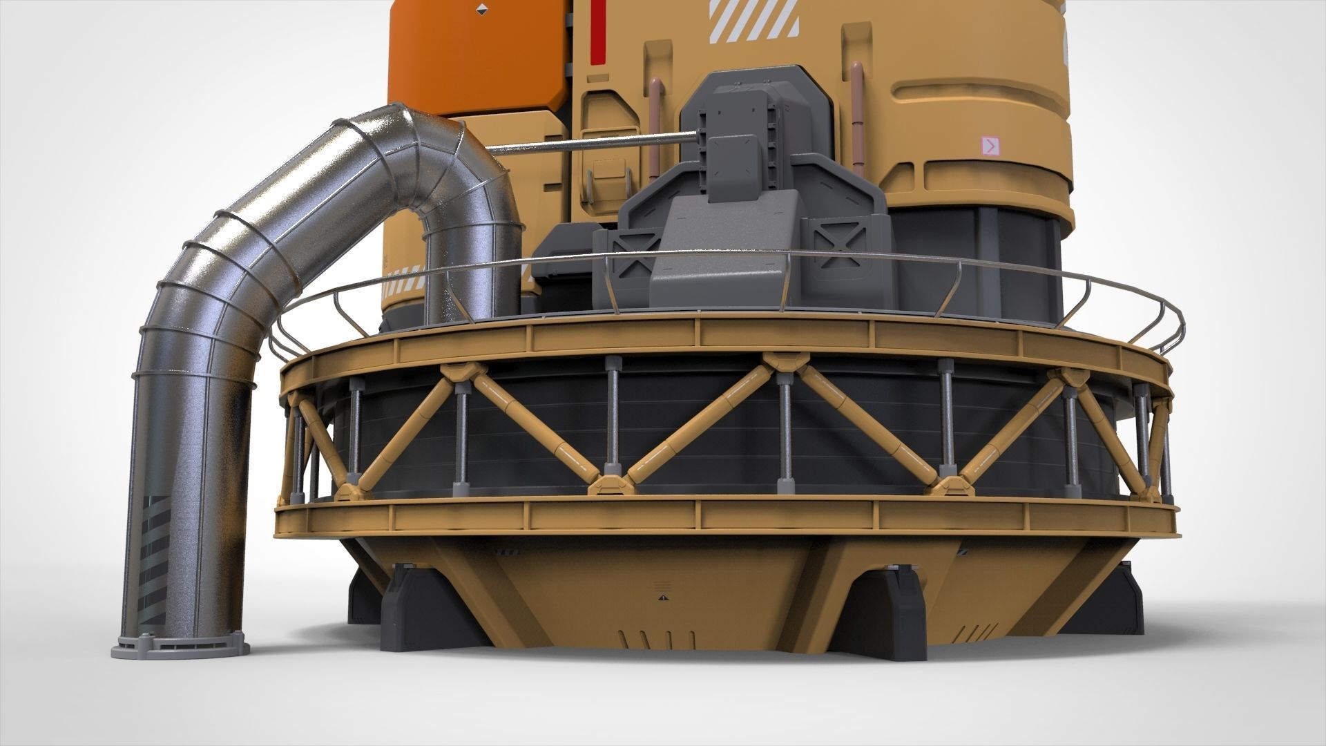 Sci Fi Modular Environment 18 3D model_22