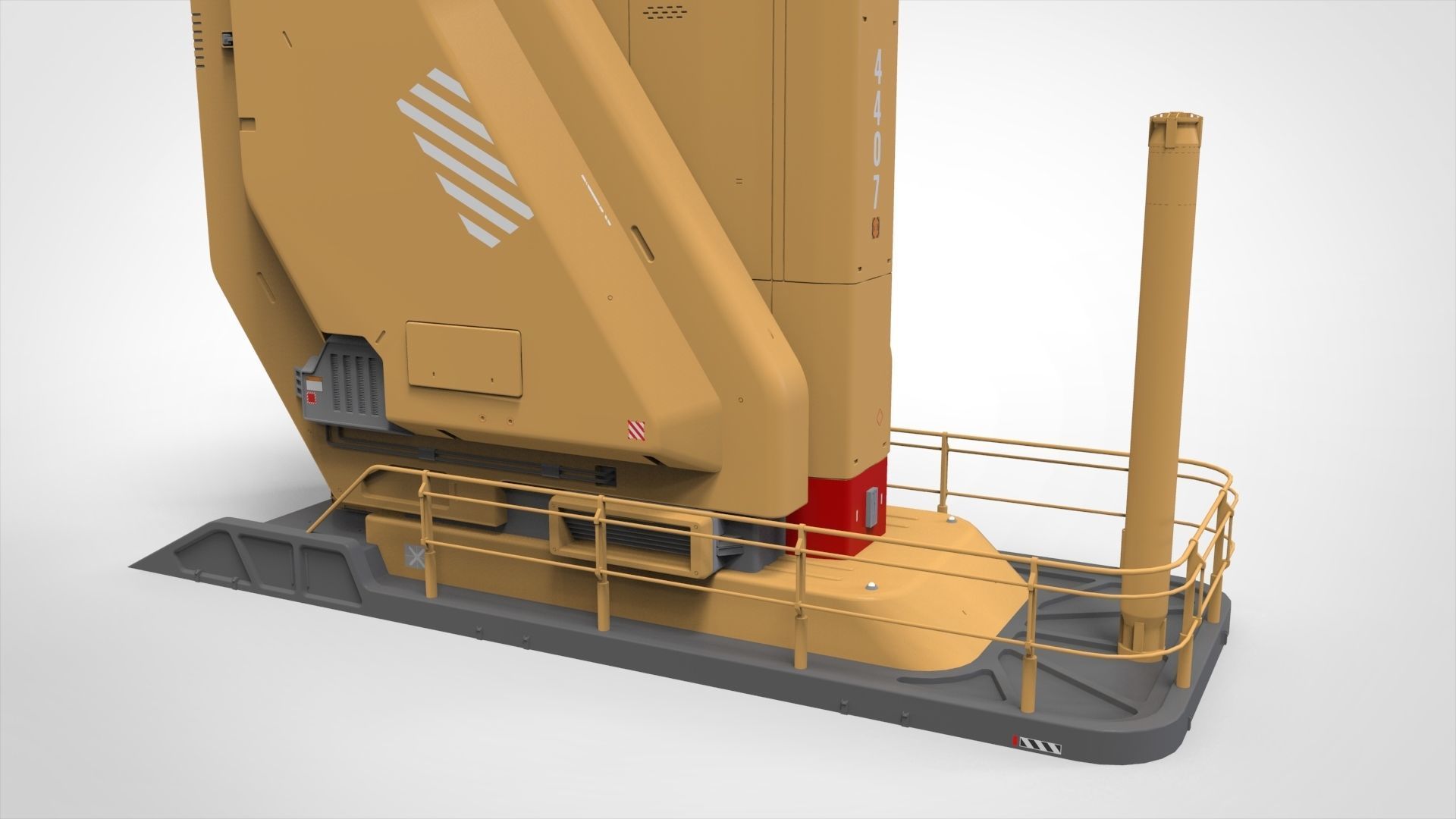 Sci Fi Modular Environment 18 3D model_16