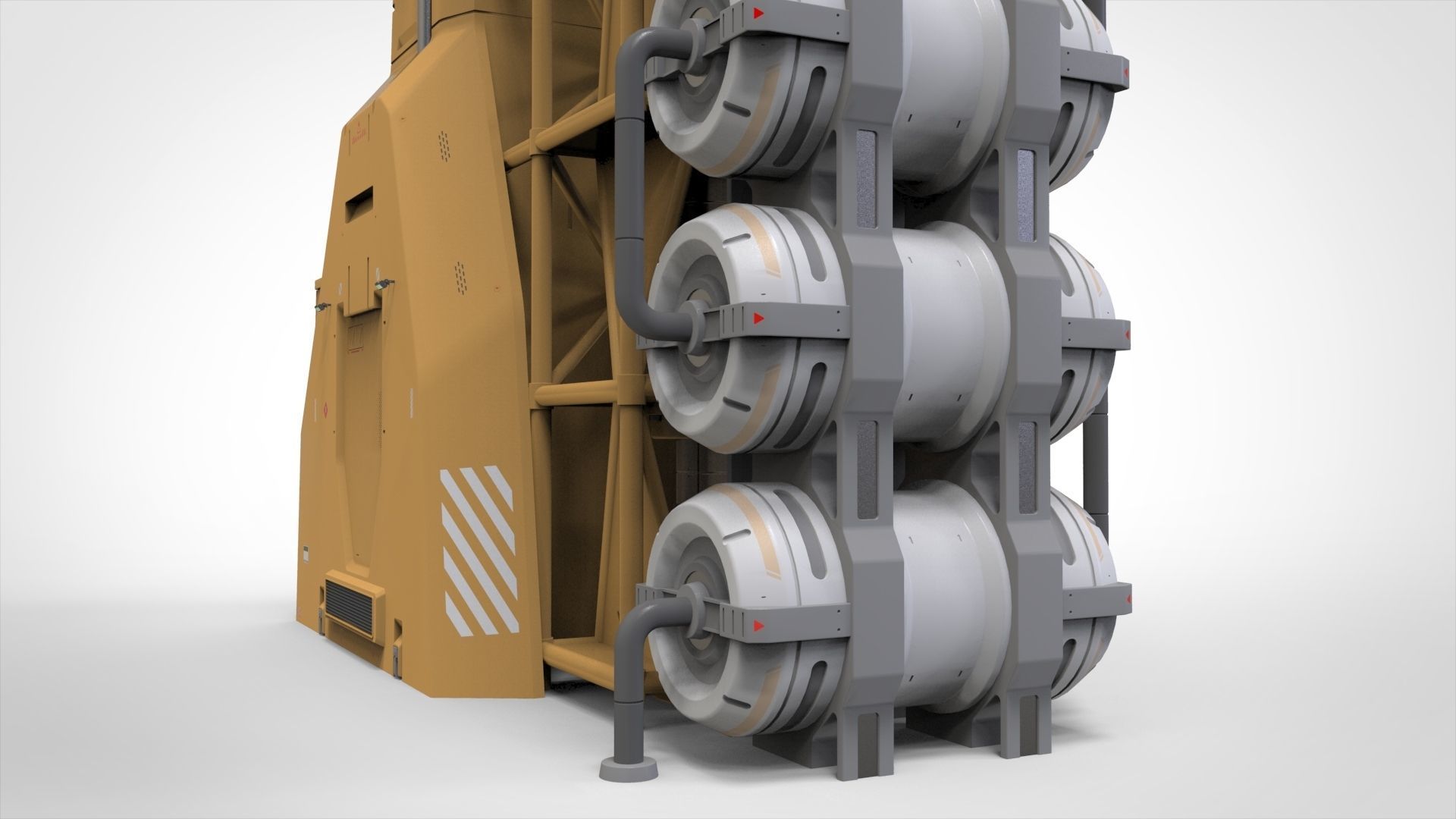 Sci Fi Modular Environment 18 3D model_11