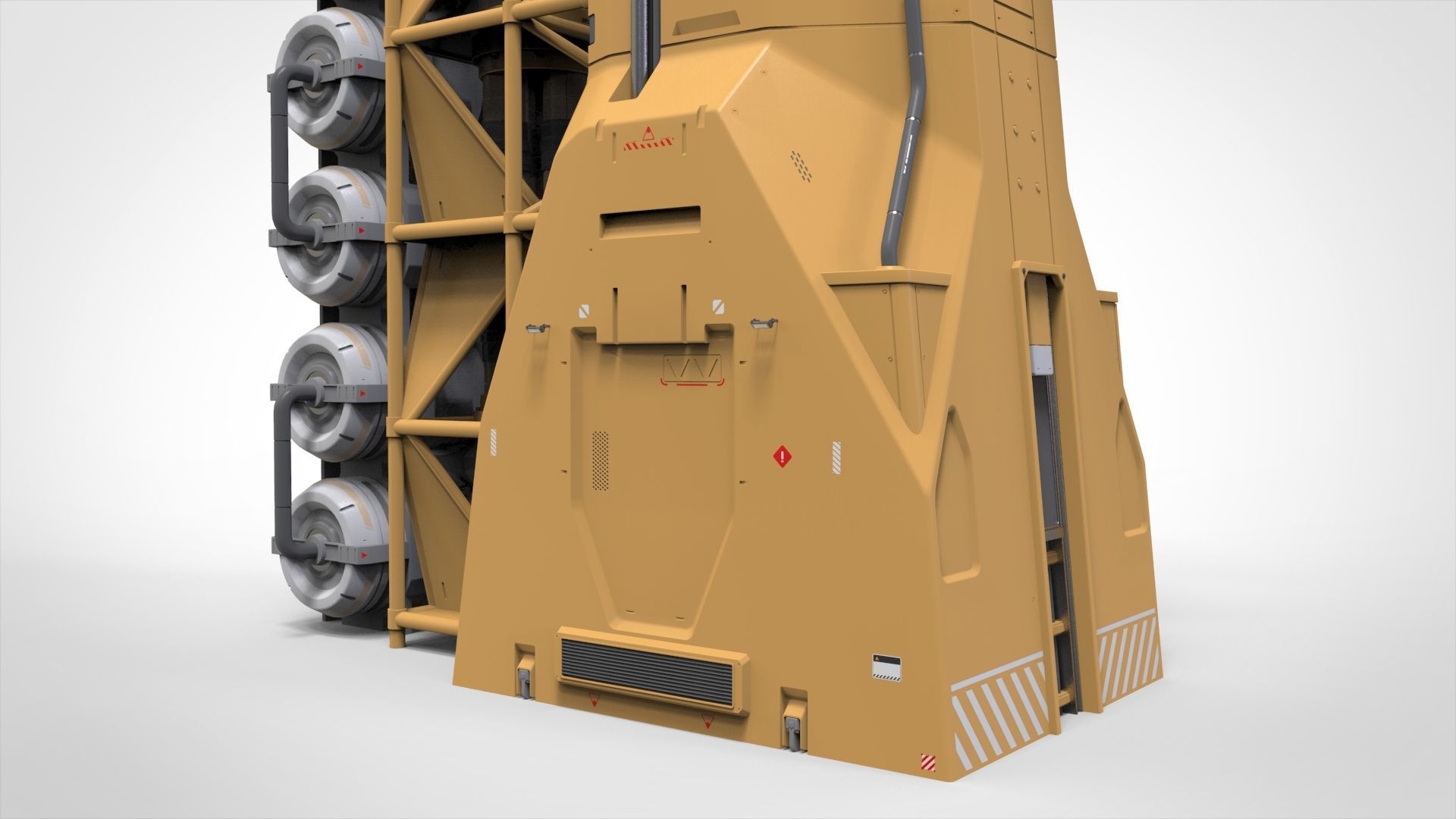 Sci Fi Modular Environment 18 3D model_6