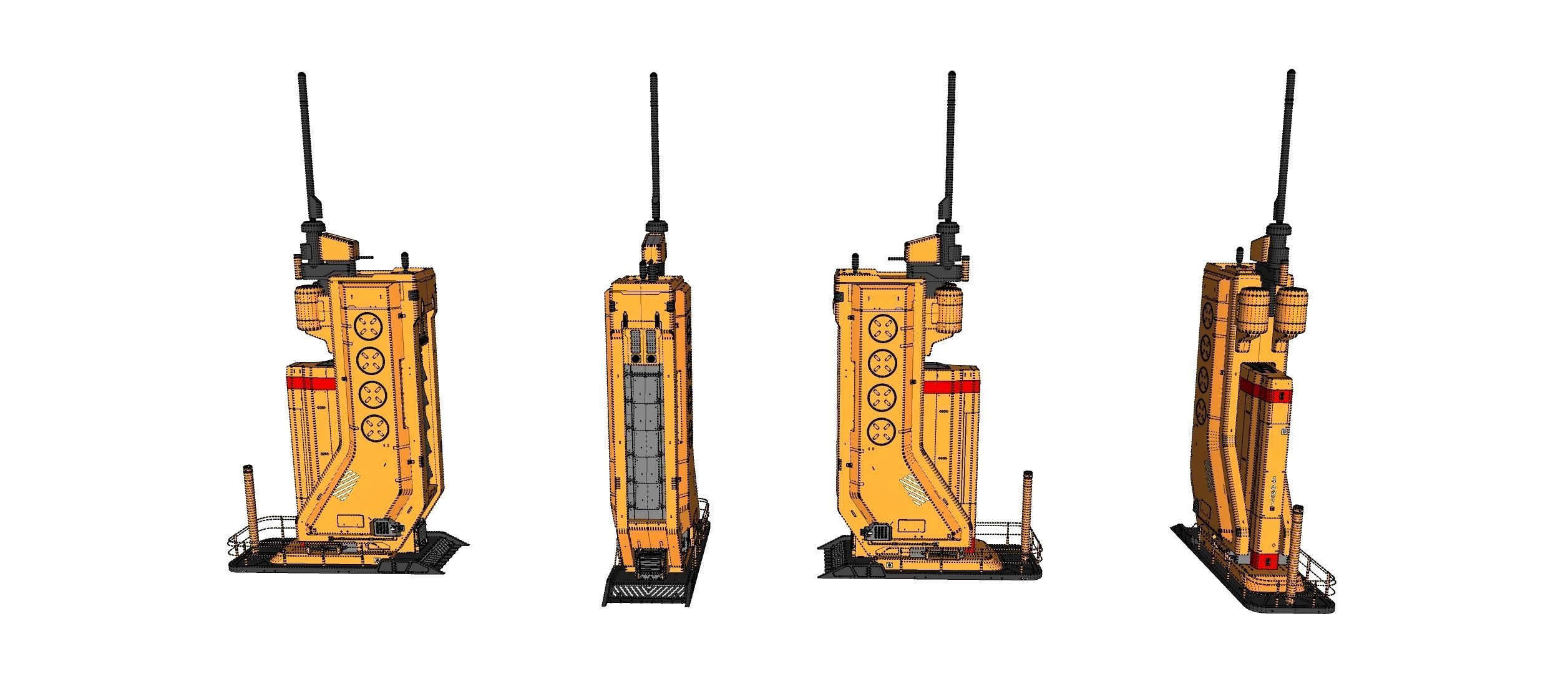 Sci Fi Modular Environment 18 3D model_29