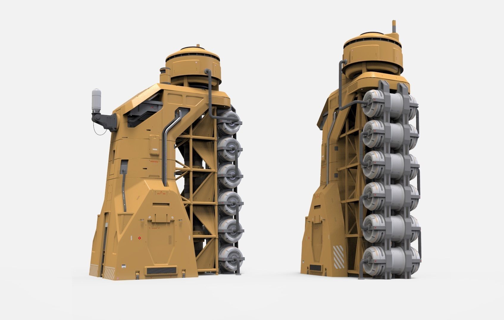 Sci Fi Modular Environment 18 3D model_5