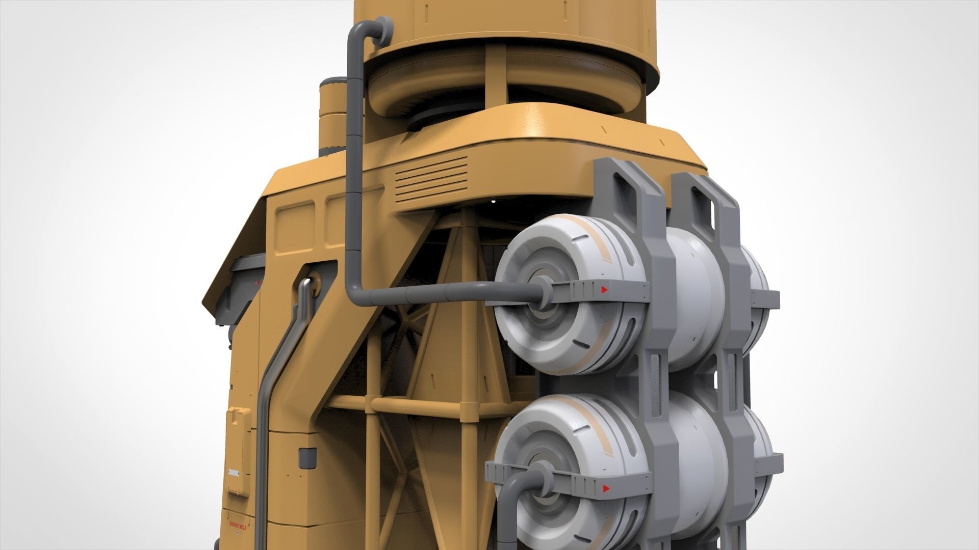 Sci Fi Modular Environment 18 3D model_12