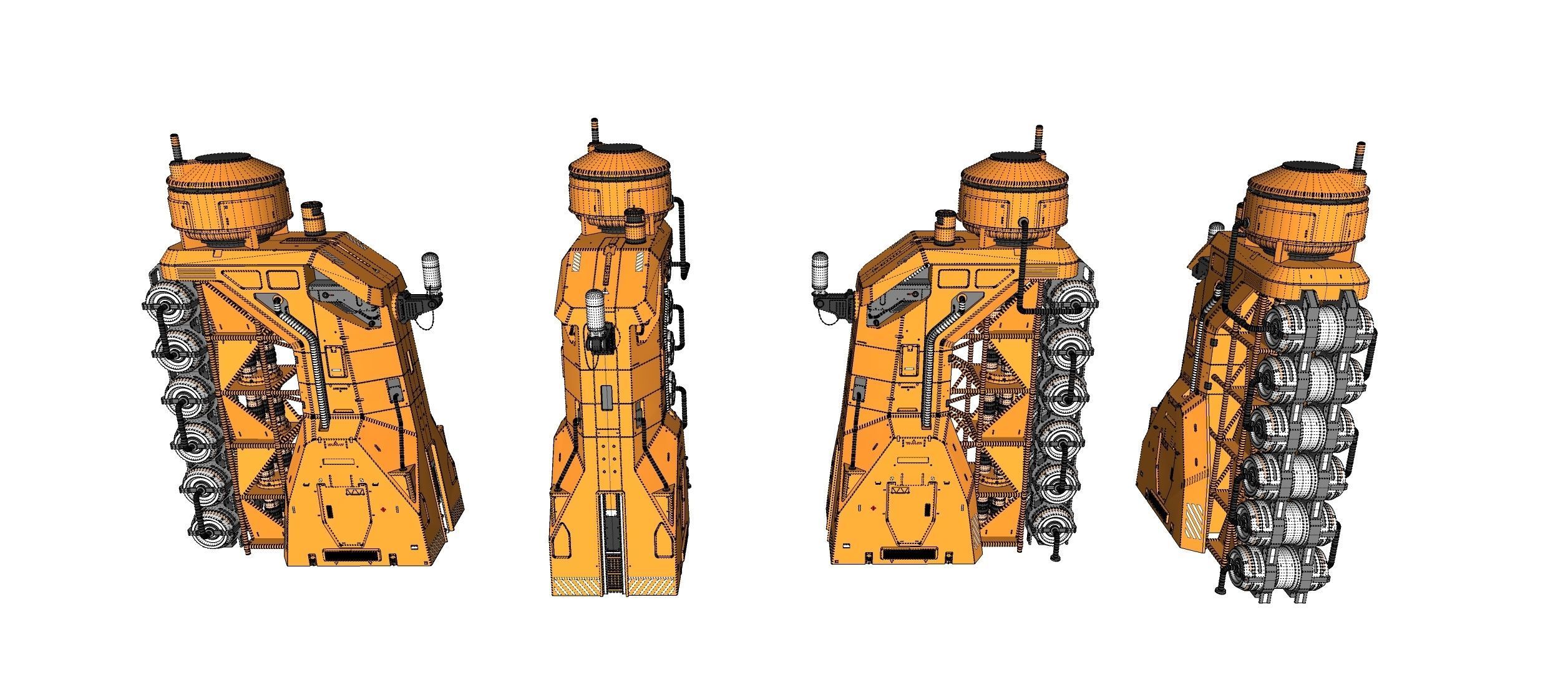 Sci Fi Modular Environment 18 3D model_27