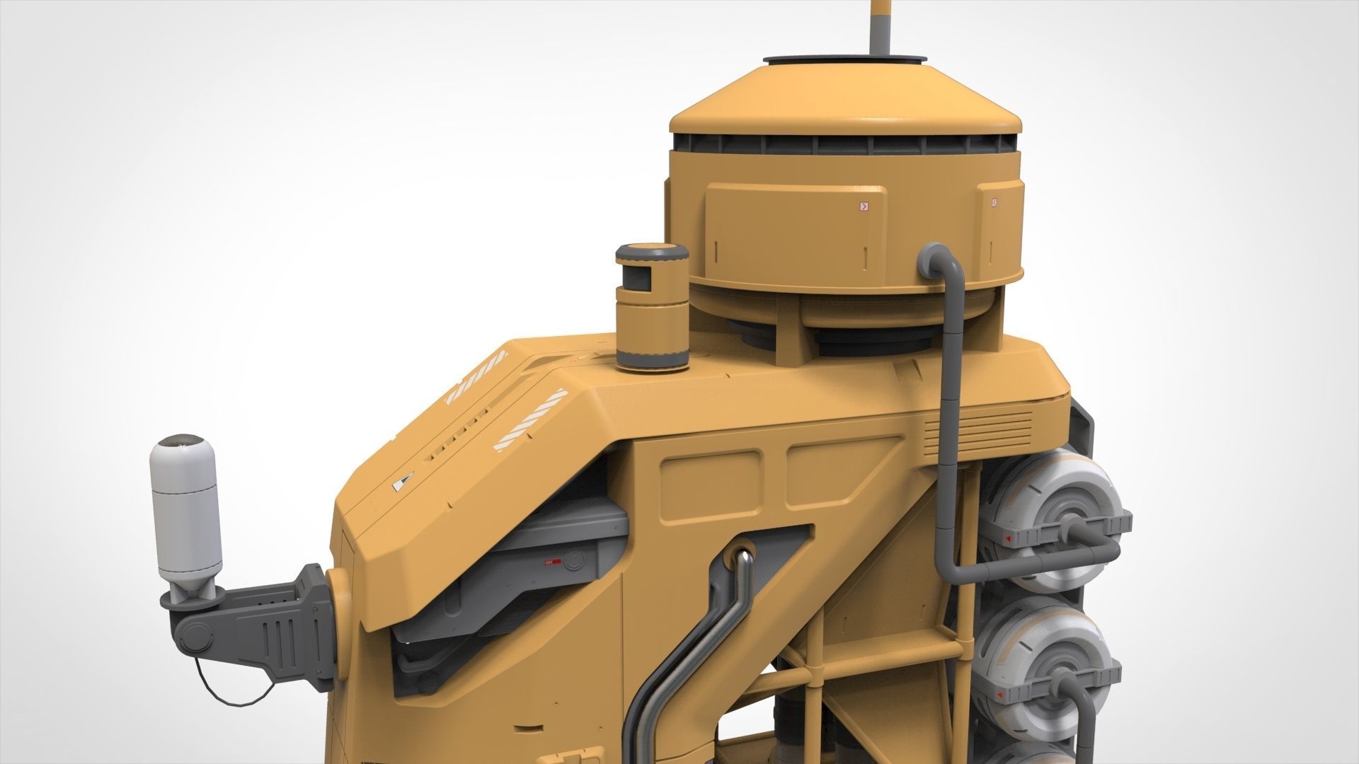 Sci Fi Modular Environment 18 3D model_9