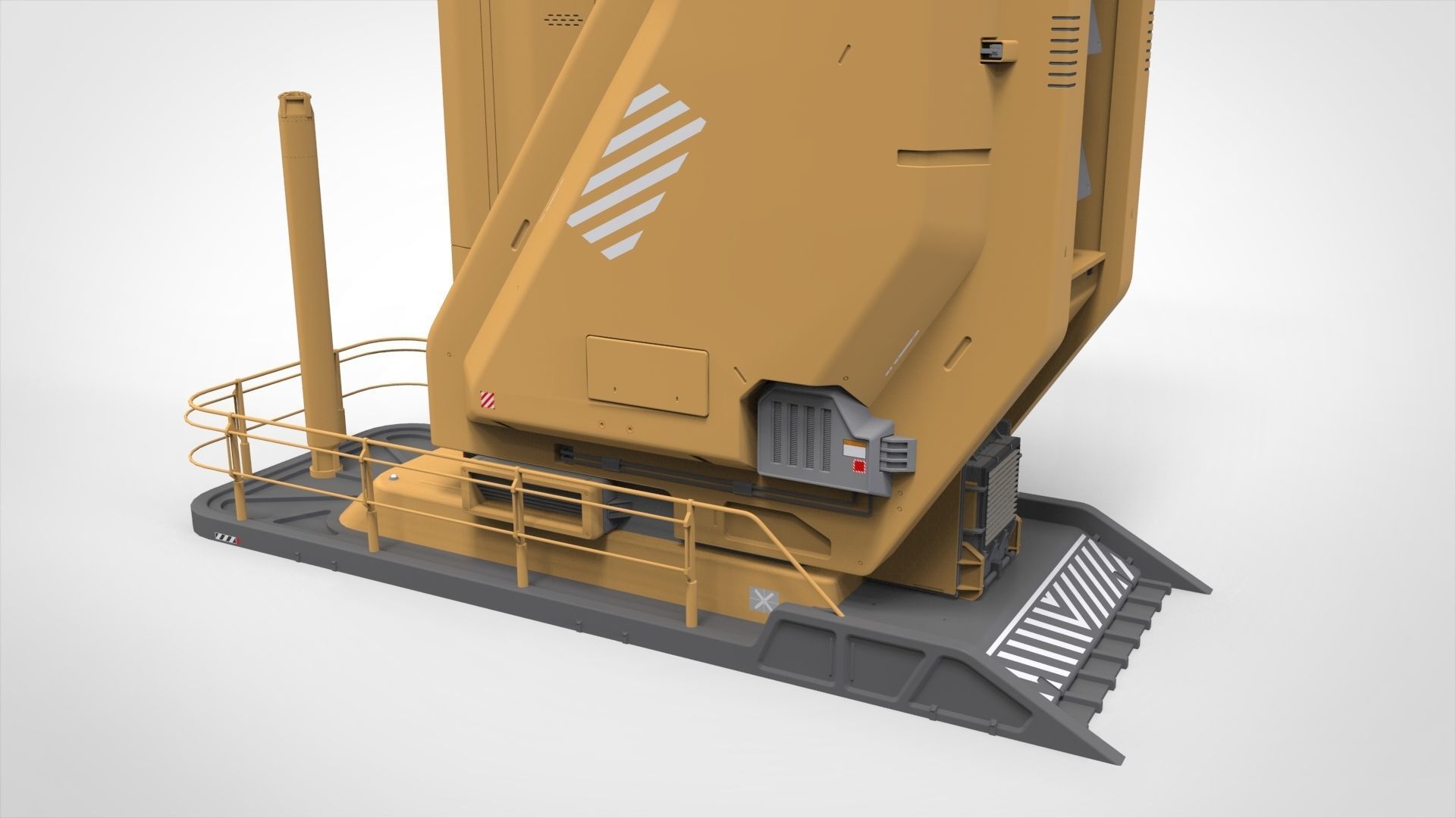 Sci Fi Modular Environment 18 3D model_15