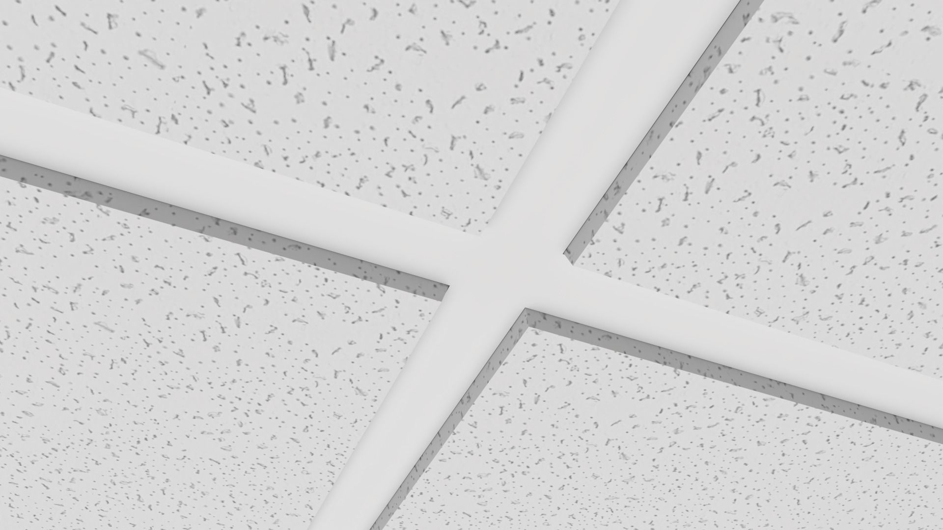 Dynamic false ceiling 600x600mm T24 3D model_4
