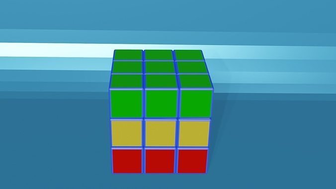 Puzzle Cube by zeeg 3D model