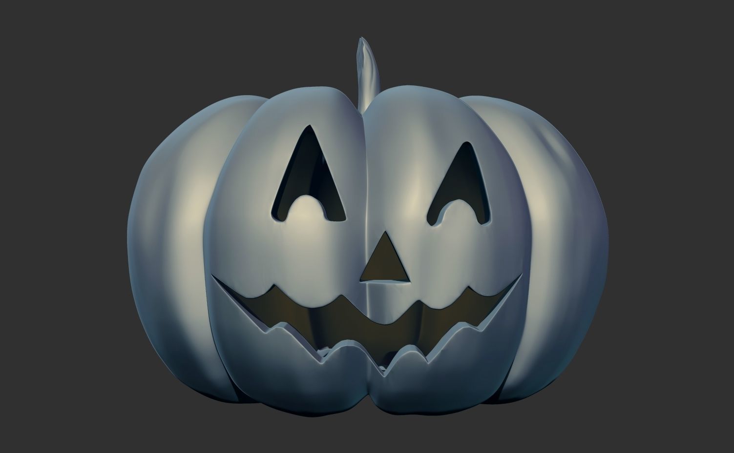 Halloween Pumpkin Pack 3D model_1