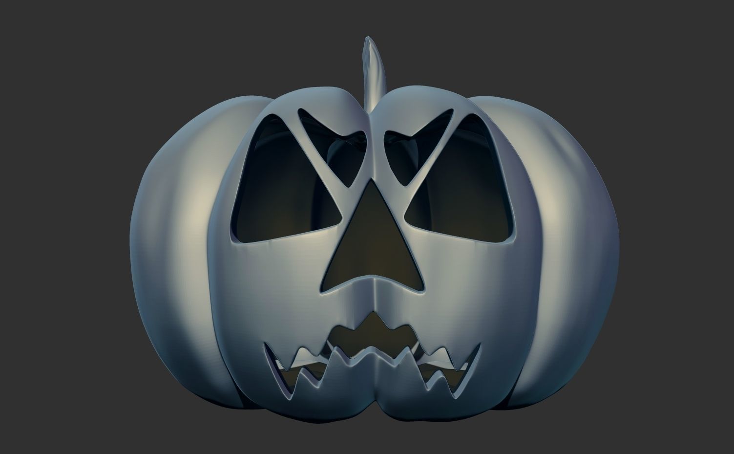 Halloween Pumpkin Pack 3D model_2
