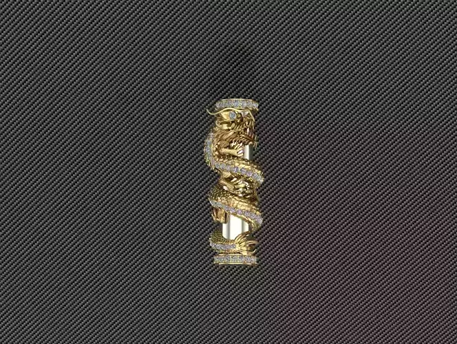 Dragon king 3D print model
