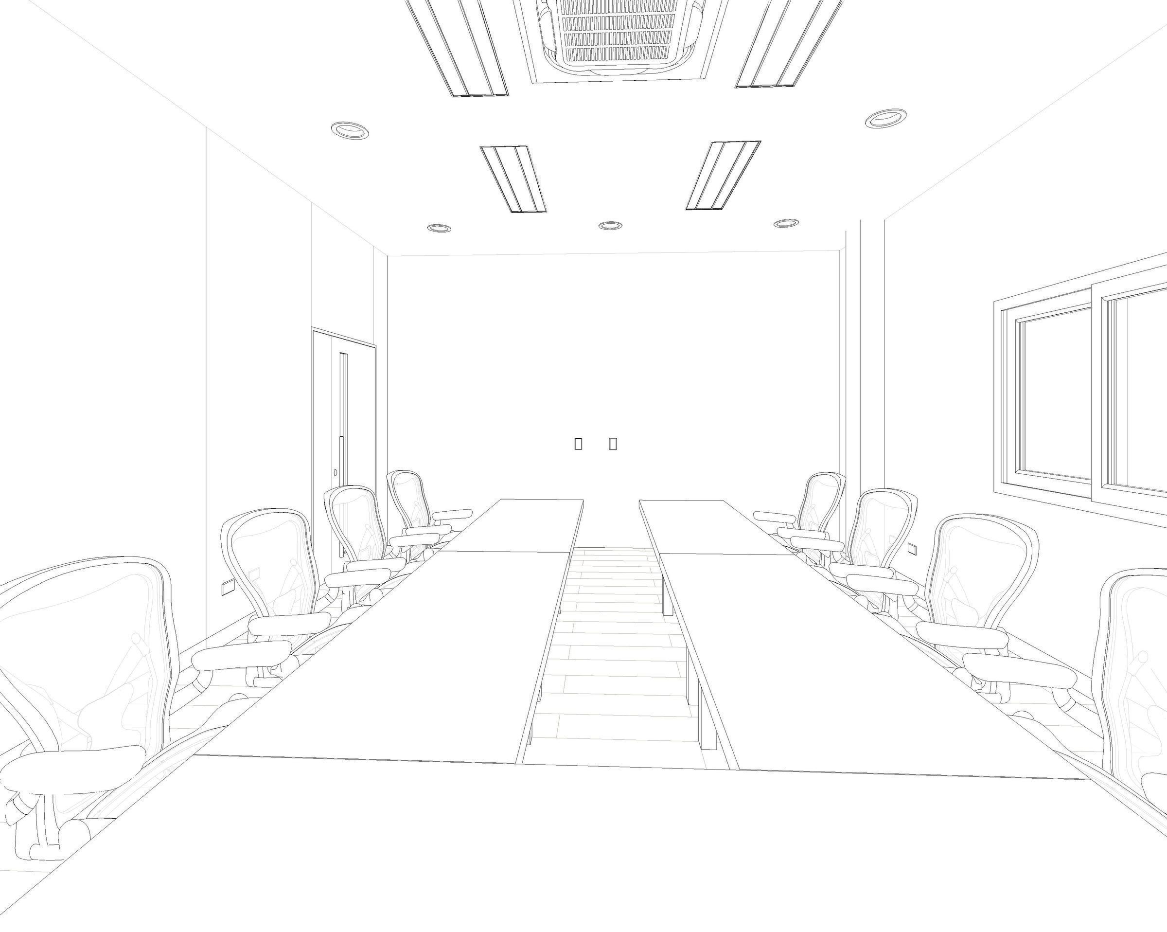 Small interior by REVIT 3D model_13