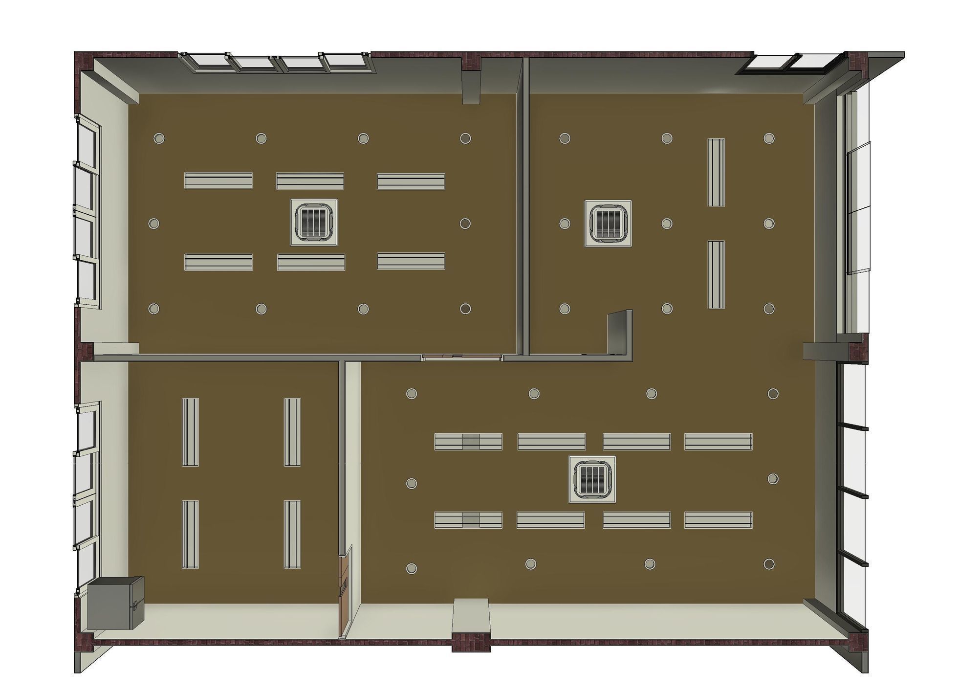 Small interior by REVIT 3D model_4