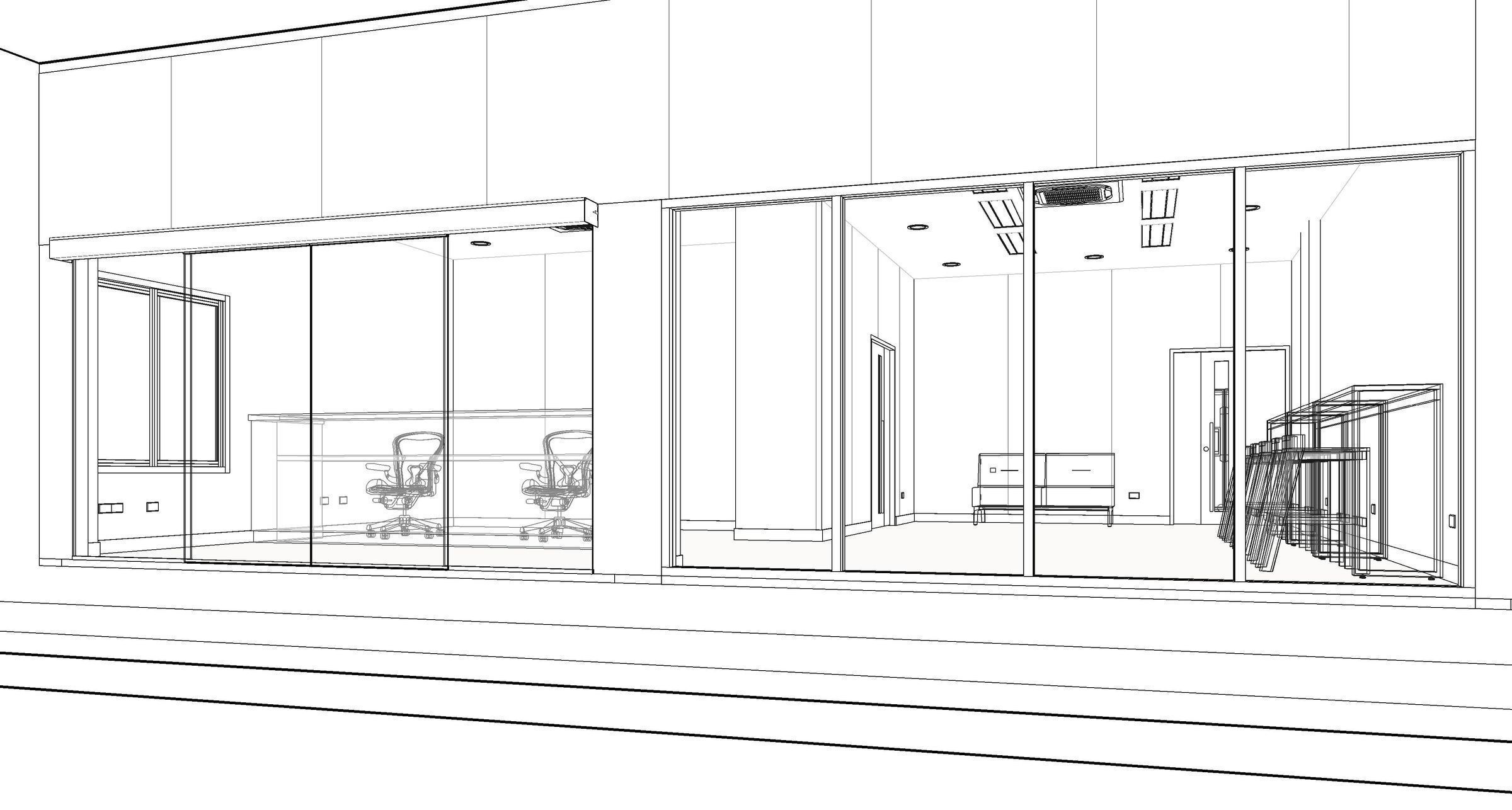 Small interior by REVIT 3D model_10